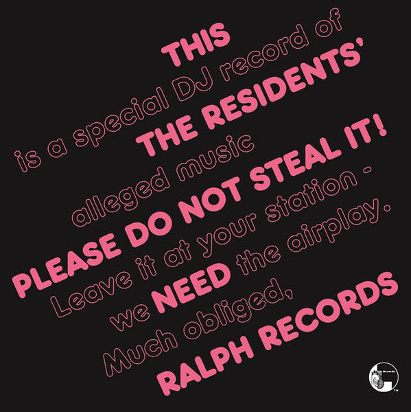 RESIDENTS-PLEASE DO NOT