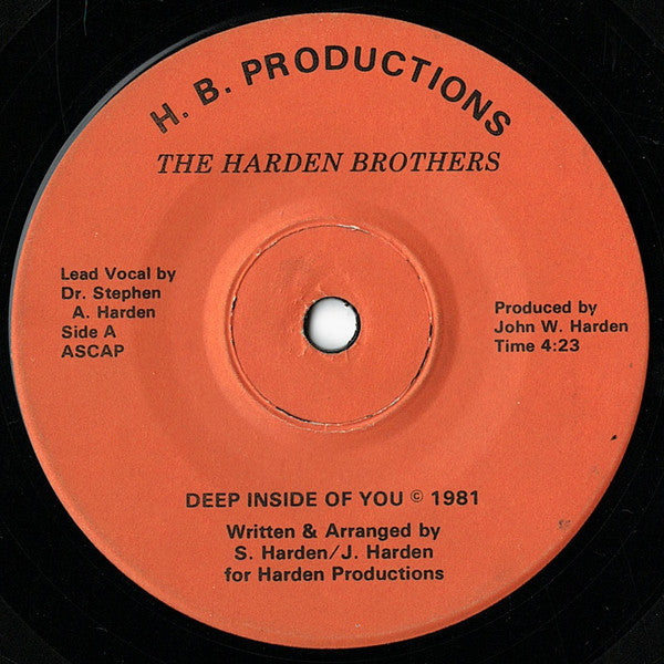 GLORIA ANN TAYLOR- DEEP INSIDE YOU 7"