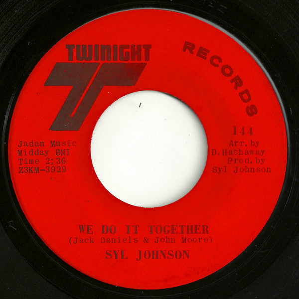 SYL JOHNSON-WE DO IT TOGETHER
