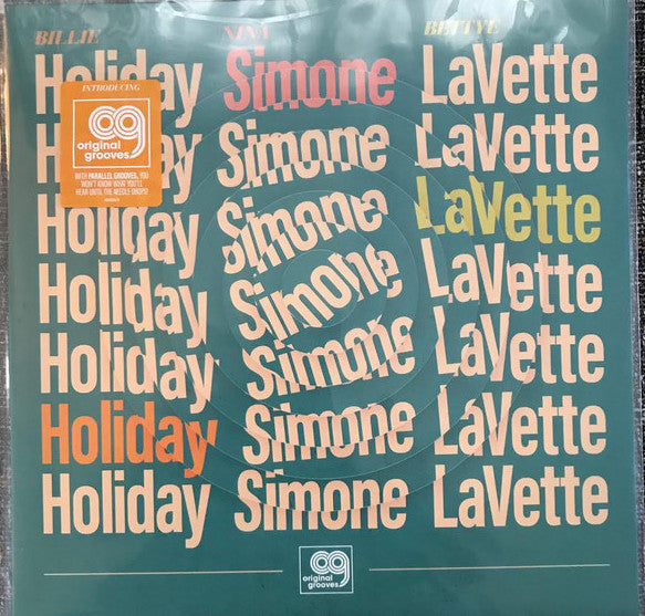 Orginal Grooves- Holiday Simone Lavette