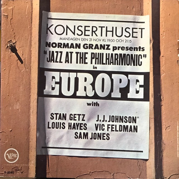 NORMAN GRANZ - JAZZ AT THE PHILHARMONIC