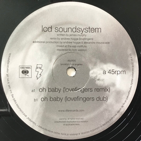 LCD SOUNDSYSTEM-OH BABY