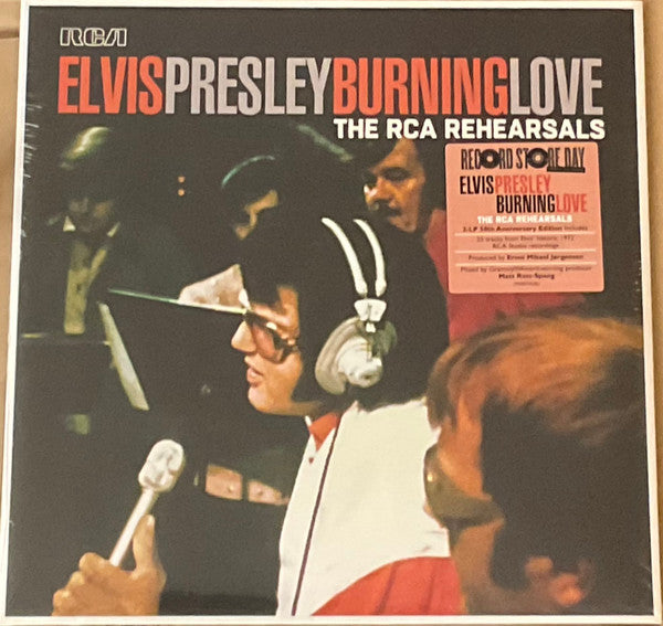 ELVIS PRESLEY - BURNING LOVE RCA REHEARSALS