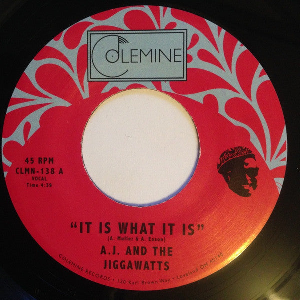 A.J. & THE JIGGAWATTS- IT IS 7"