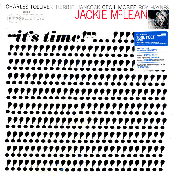 JACKIE MCLEAN-IT'S TIME