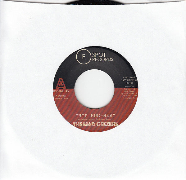 Mad Geezers - Hip Hug-her 7"