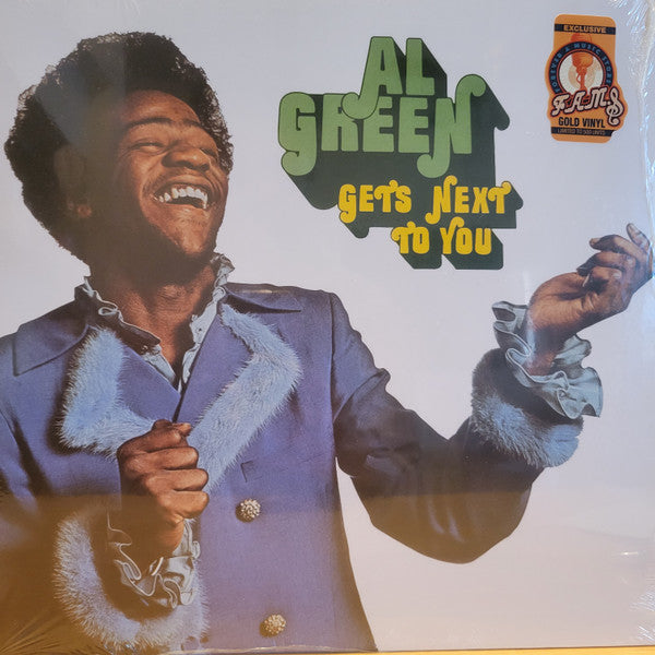 AL GREEN- GETS NEXT TO YOU (GOLDVINYL)