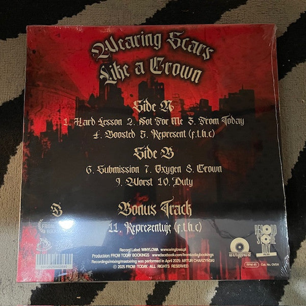 FROM TODAY- WEARING SCARS LIKE A CROWN RSD