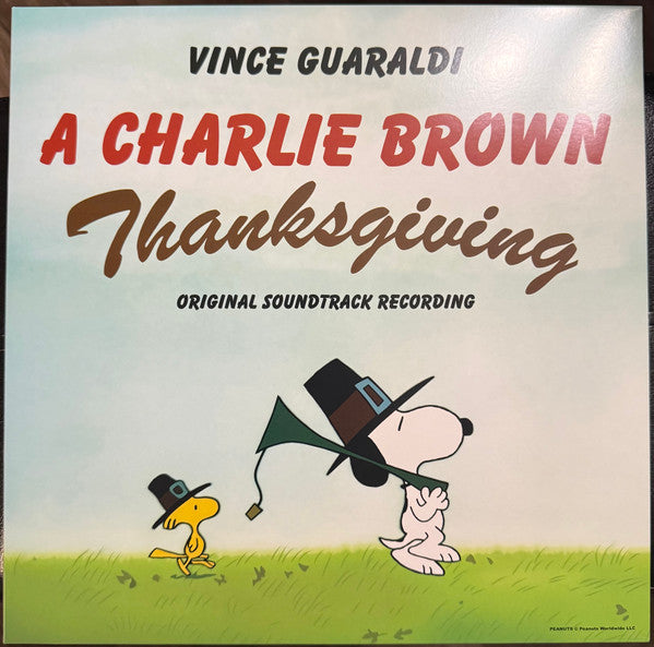 VINCE GUARALDI- A CHARLIE BROWN THANKSGIVING (YELLOW)
