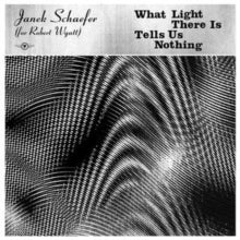 JANEK SCHAEFER (FOR ROBERT WYATT)-WHAT LIGHT THERE IS TELLS US