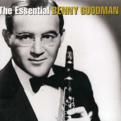 the album cover for Goodman/Miller - The Essential Benny Goodman