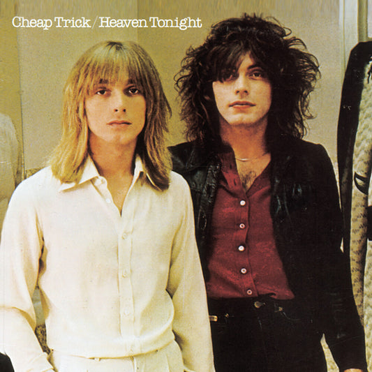 the album cover for Cheap Trick - Heaven Tonight