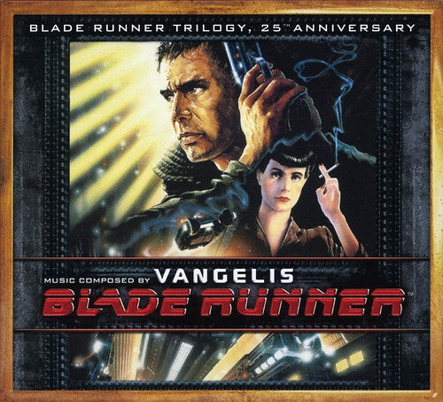 the album cover for Vangelis - Blade Runner Trilogy (Original Soundtrack)