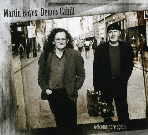 the album cover for Hayes/Cahill - Welcome Here Again