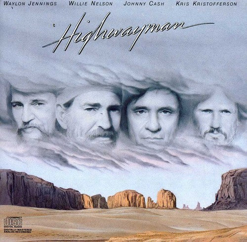 the album cover for Cash/Nelson/Kristofferson/Jenn - Highwayman