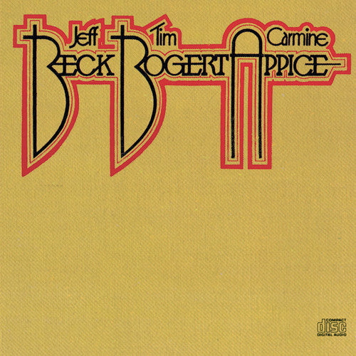 the album cover for Beck Bogert & Appice - Beck Bogert and Appice