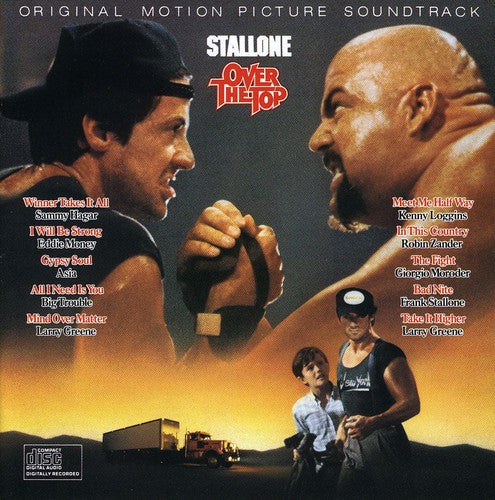 the album cover for Over The Top - Over the Top (Original Soundtrack)