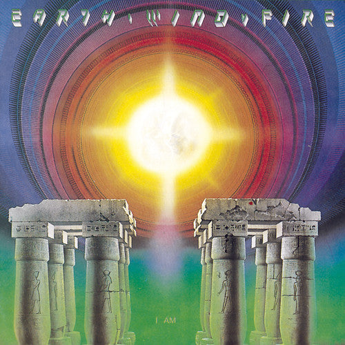 the album cover for Earth, Wind & Fire - I Am