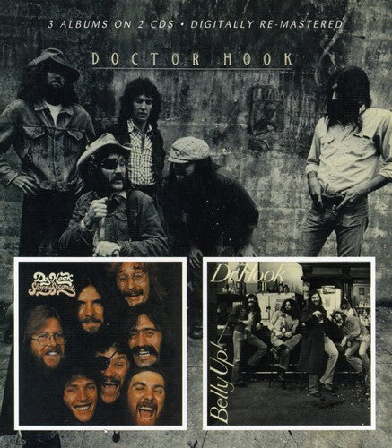 the album cover for Dr Hook - Dr. Hook/Sloppy Seconds/Belly Up! [Import]