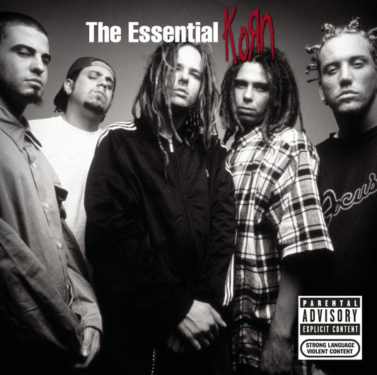 the album cover for Korn - The Essential Korn
