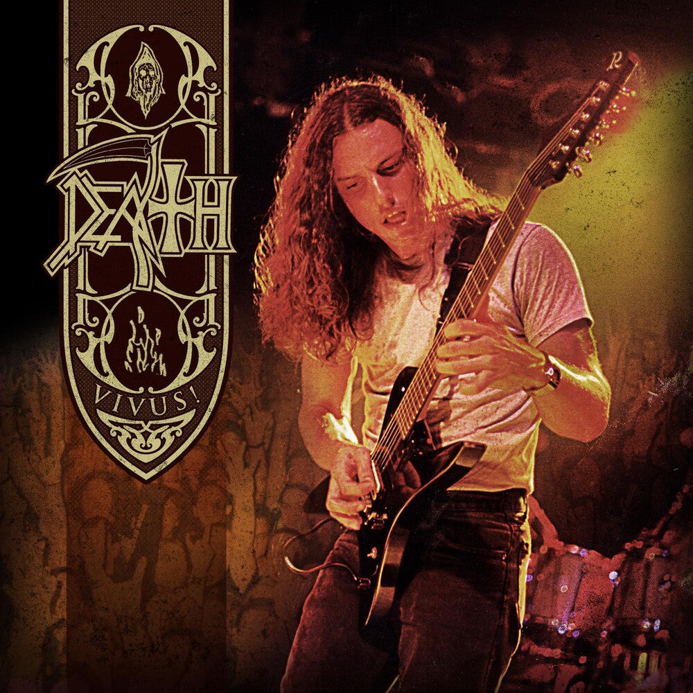 the album cover for Death - Vivus!