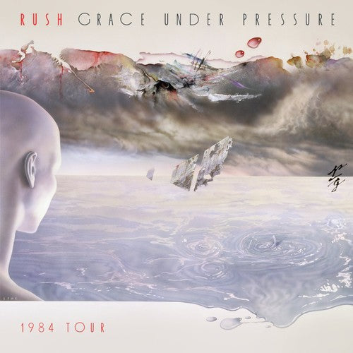 the album cover for Rush - Grace Under Pressure Tour CD