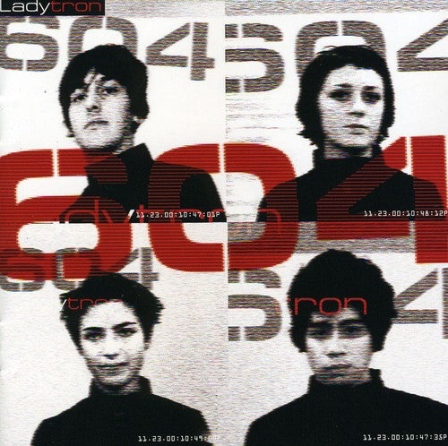 the album cover for Ladytron - 604