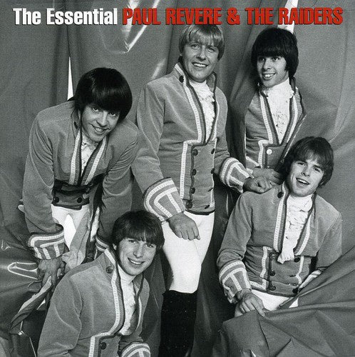 the album cover for Paul Revere & The Raiders - The Essential Paul Revere and The Raiders
