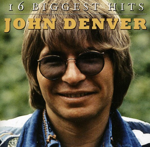 the album cover for John Denver - 16 Biggest Hits