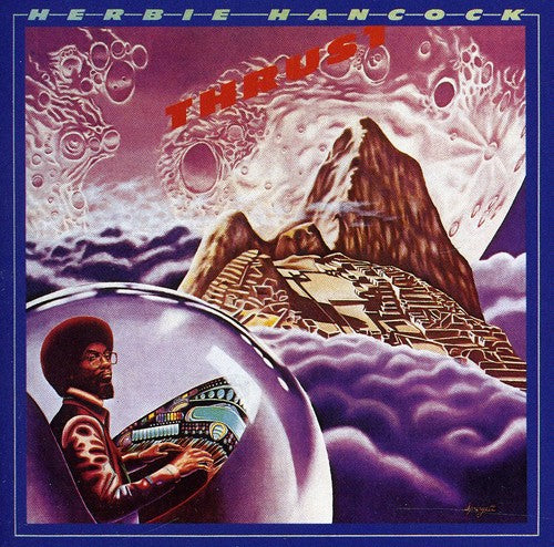 the album cover for Herbie Hancock - Thrust