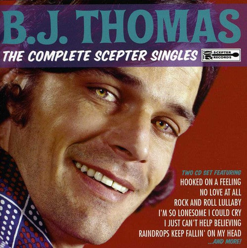 the album cover for B Thomas J - The Complete Sceptor Singles