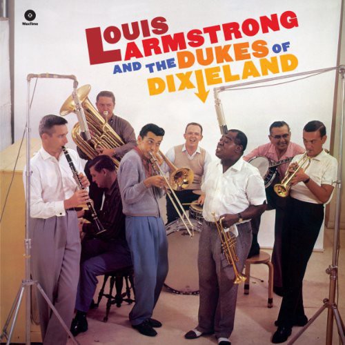 the album cover for Louis Armstrong - And The Dukes Of Dixieland [Import]