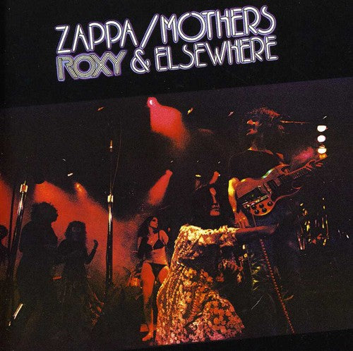the album cover for Frank Zappa - Roxy and Elsewhere