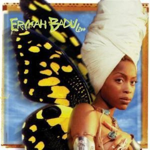the album cover for Erykah Badu - Live