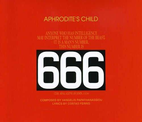 the album cover for Aphrodites Child - 666 (Apocalypse Of) [Import]