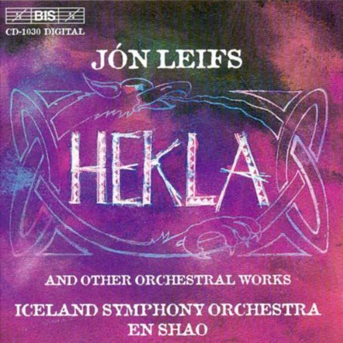 the album cover for En Shao - Hekla & Other Orchestral Works
