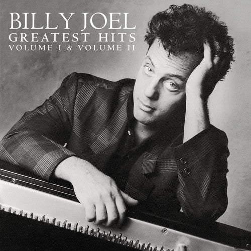 the album cover for Billy Joel - Greatest Hits 1 & 2 (remastered & Enhanced)