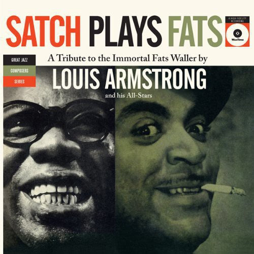 the album cover for Louis Armstrong - Satch Plays Fats (Spa)