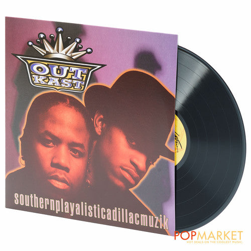 the album cover for Outkast - Southernplayalisticadillacmuzik