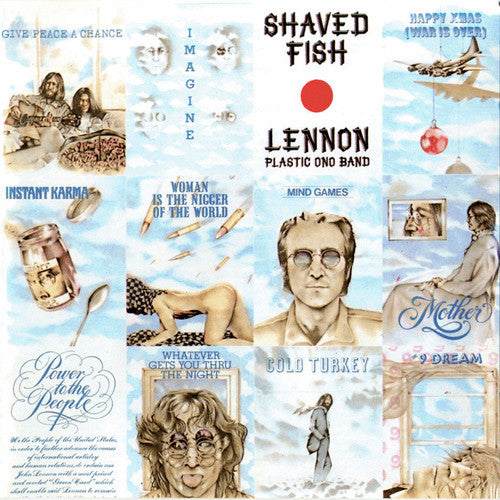 the album cover for John Lennon - Shaved Fish [Vinyl]