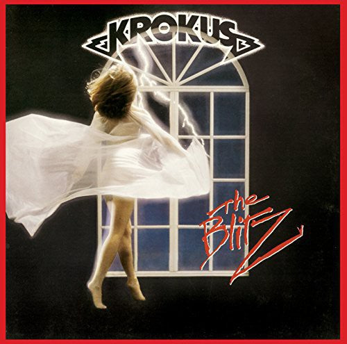 the album cover for Krokus - Blitz