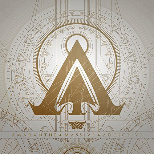 the album cover for Amaranthe - Massive Addictive