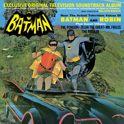 the album cover for Batman: The Television Series [TV Series] - Batman: Exclusive Original Television Soundtrack Album [Vinyl]
