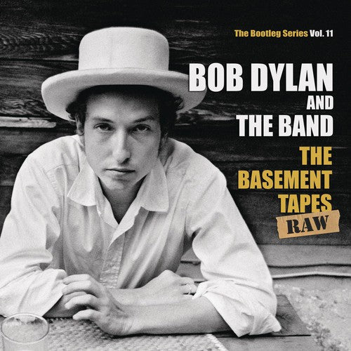 the album cover for Bob Dylan - Basement Tapes Raw: The Bootleg Series 11