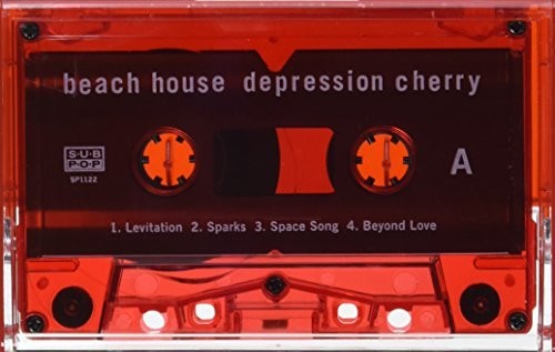 the album cover for Beach House - Depression Cherry [Cassette]