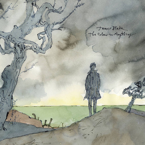 the album cover for James Blake - The Colour In Anything [Import Vinyl]
