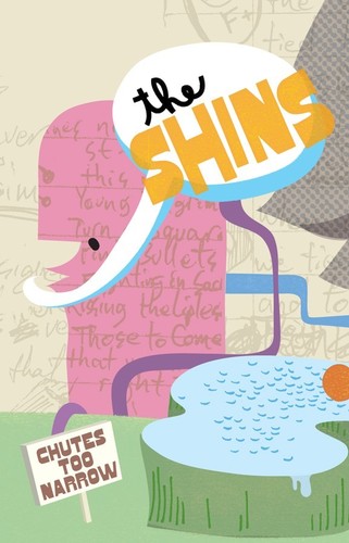 the album cover for The Shins - Chutes Too Narrow [Cassette]
