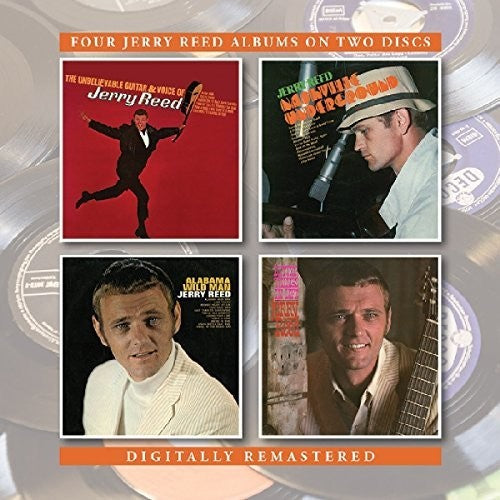 the album cover for Jerry Reed - Unbelievable Guitar And Voice Of / Nashville