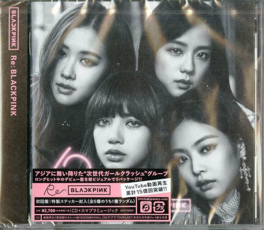 the album cover for BLACKPINK - Re: Blackpink