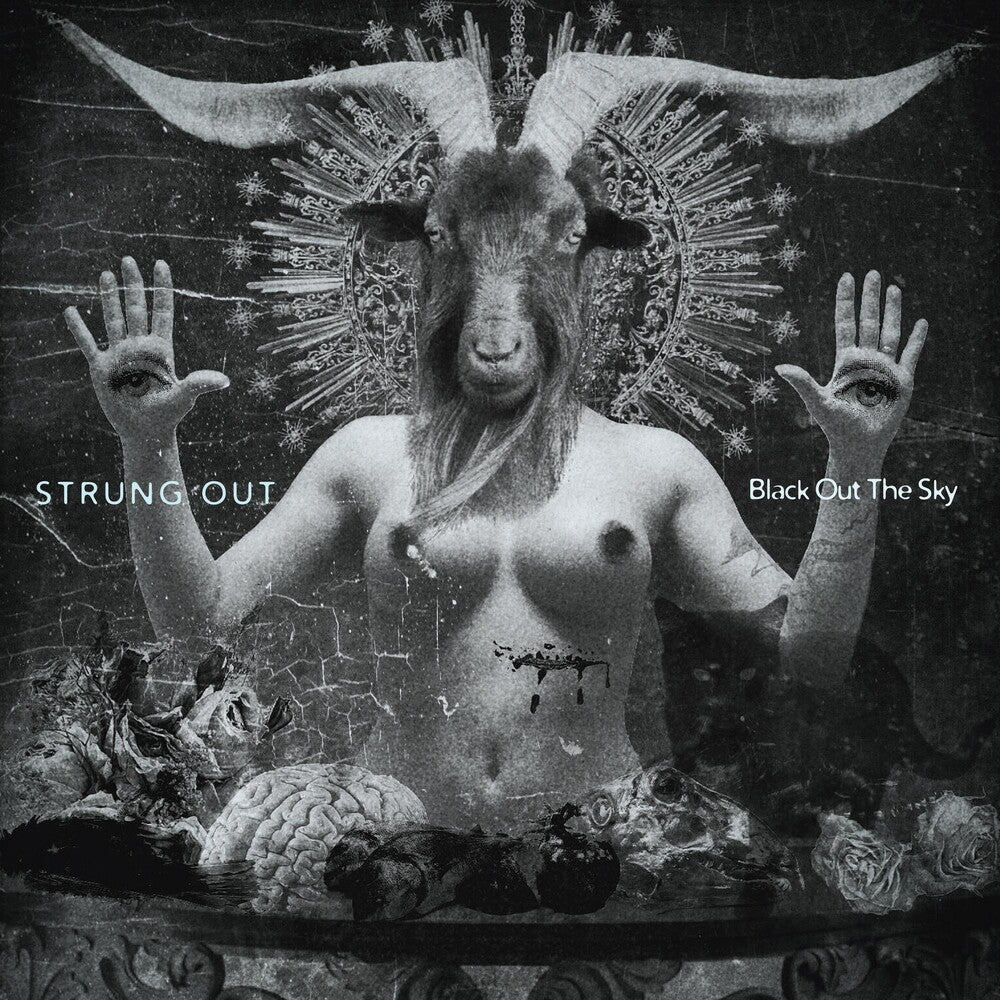 the album cover for Strung Out - Black Out The Sky [LP]